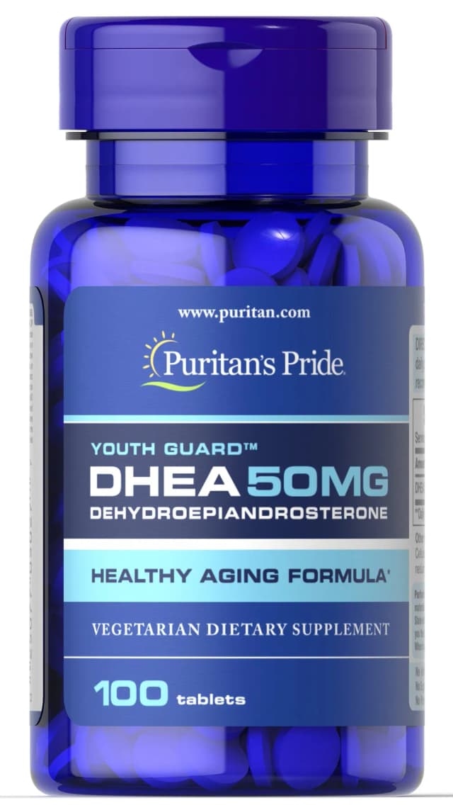 DHEA 50 – 天然荷爾蒙平衡，提升活力與抗老化（100錠）