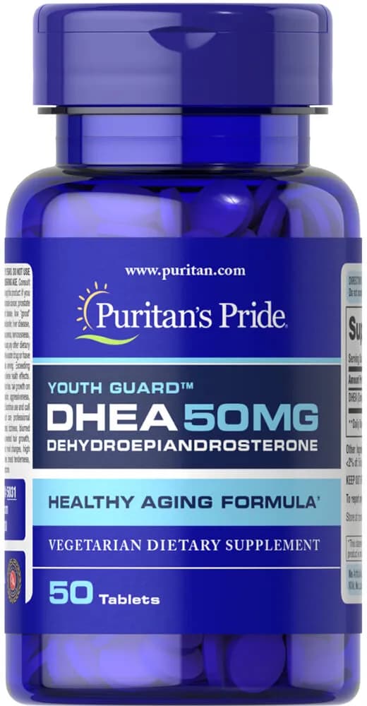 DHEA 50 – 天然荷爾蒙平衡，提升活力與抗老化 （50錠）