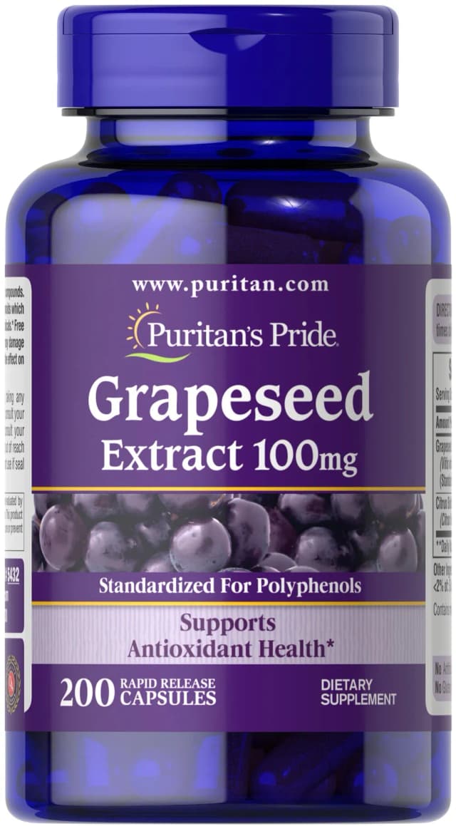 Grapeseed Extract 100 mg葡萄籽提取物 100毫克