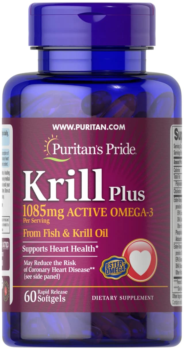 Krill Omega 1085 – 南極磷蝦油 × 高濃度Omega-3心腦配方