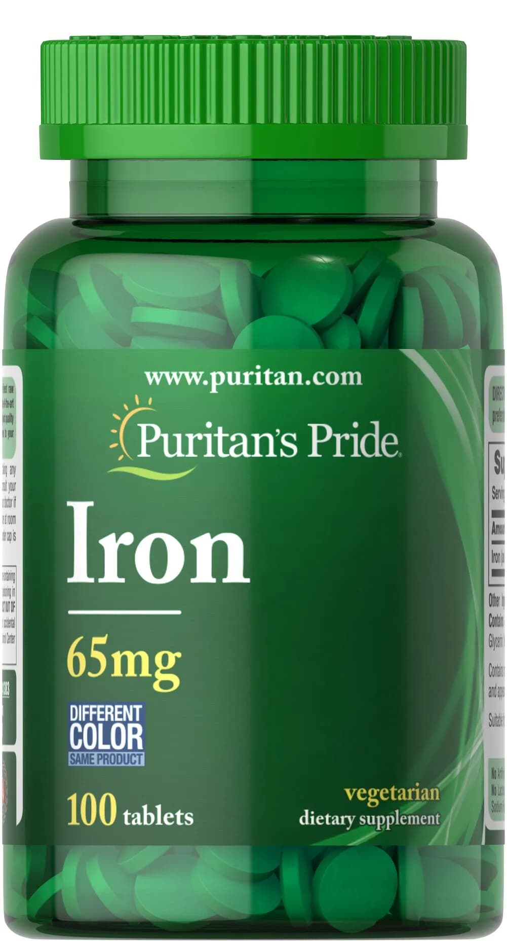  鐵 65 MG（硫酸亞鐵325毫克）