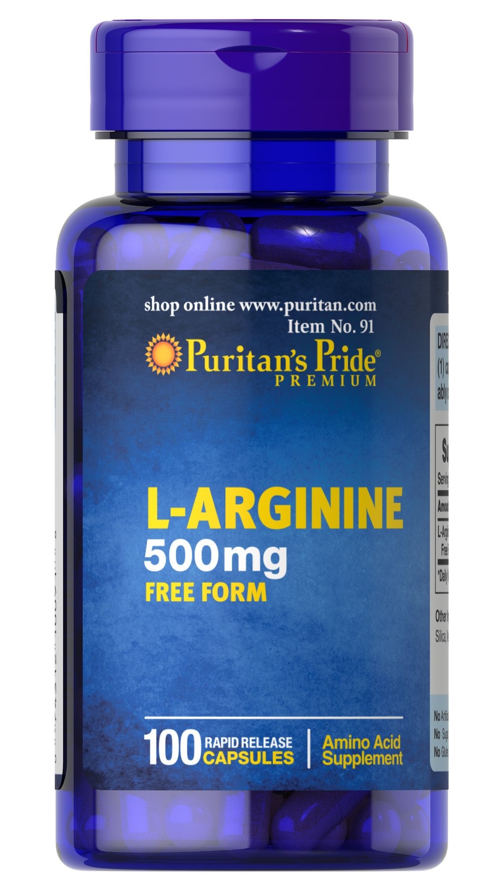 L-Arginine 精氨酸 500 MG
