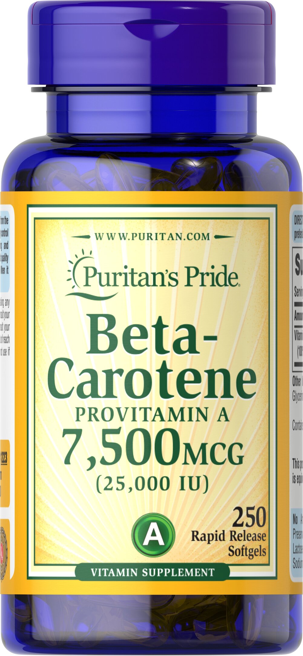 Beta-Carotene 25,000 IU 