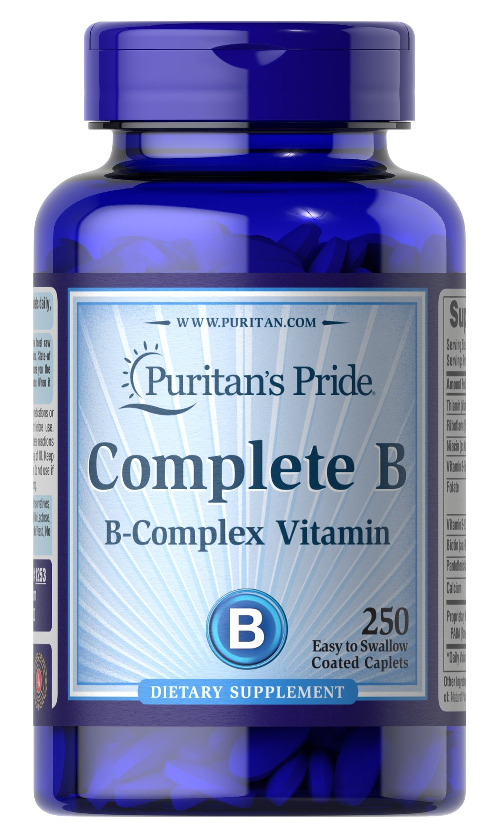 Complete B (Vitamin B Complex) 維生素B複合物 素食