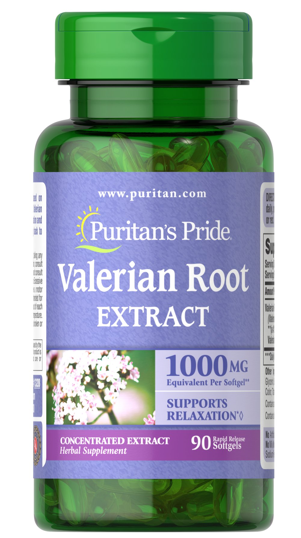  Valerian Root 1000 mg 纈草根