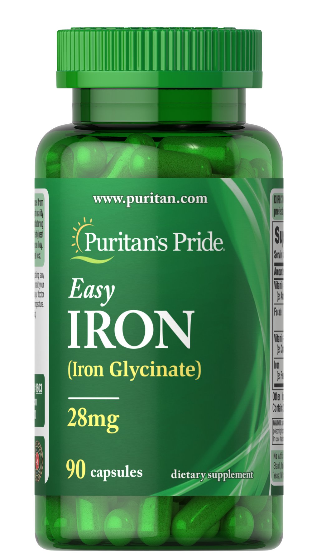  Easy Iron 28 mg (Iron Glycinate)  易鐵 28 毫克（甘氨酸鐵）