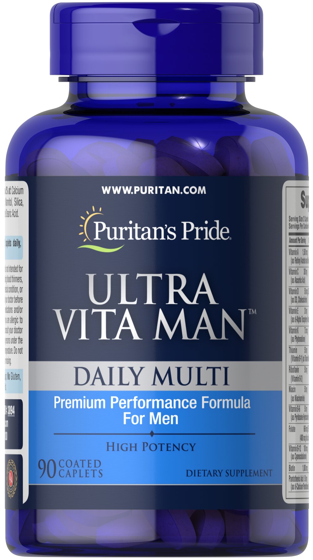  Ultra Vita Man™ Time Release 男性超級綜合維生素 長效型