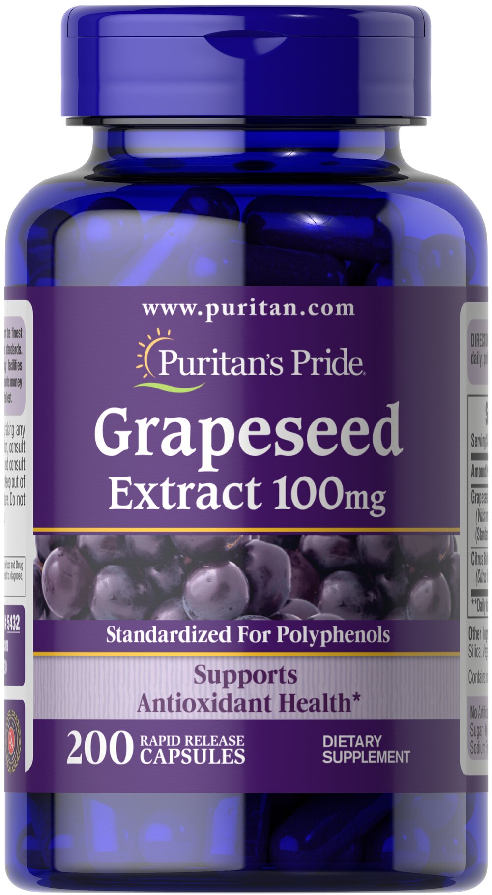 Grapeseed Extract 100 mg葡萄籽提取物 100毫克