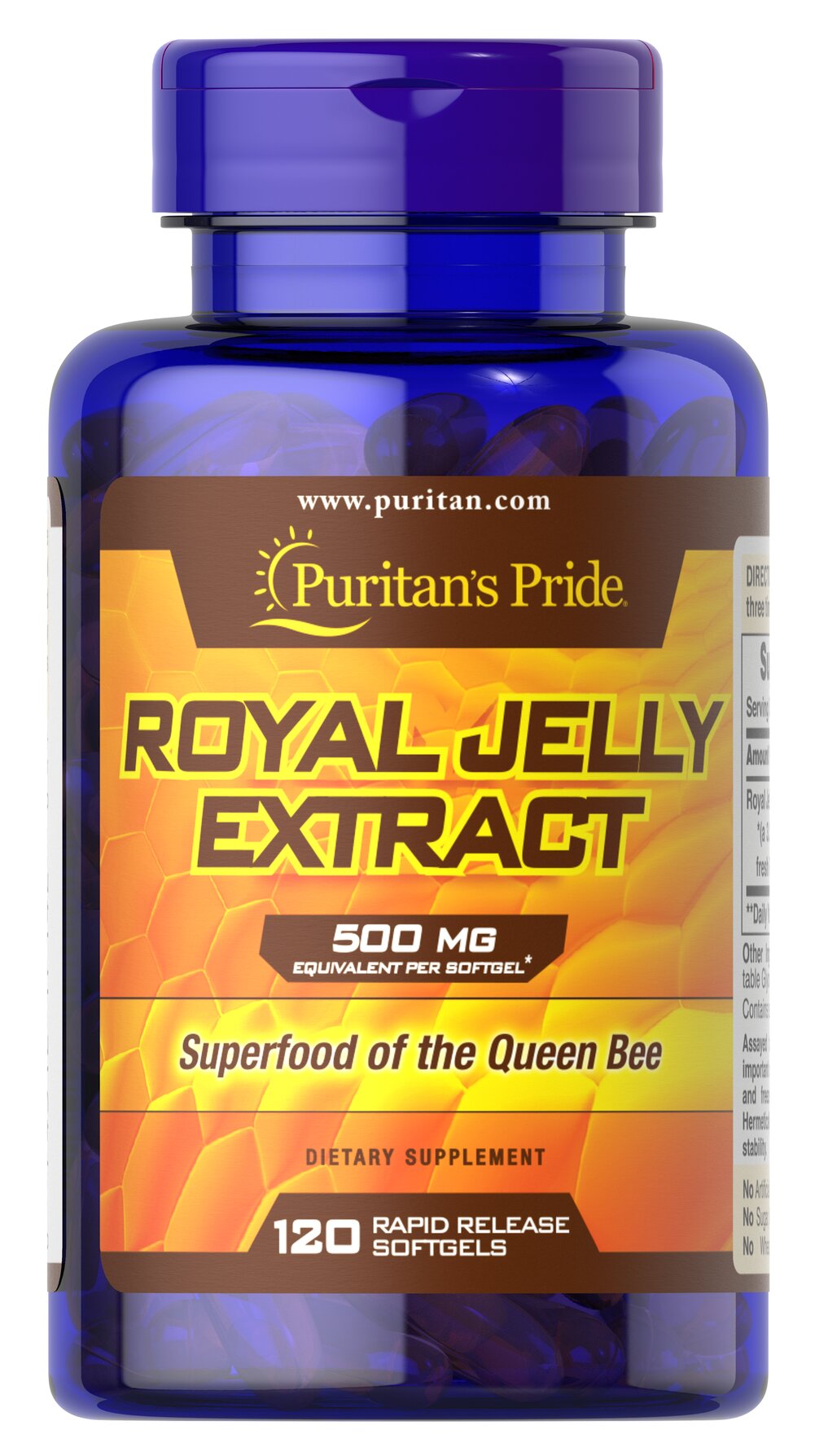  Royal Jelly Extract  蜂王乳精華提取物 500 MG