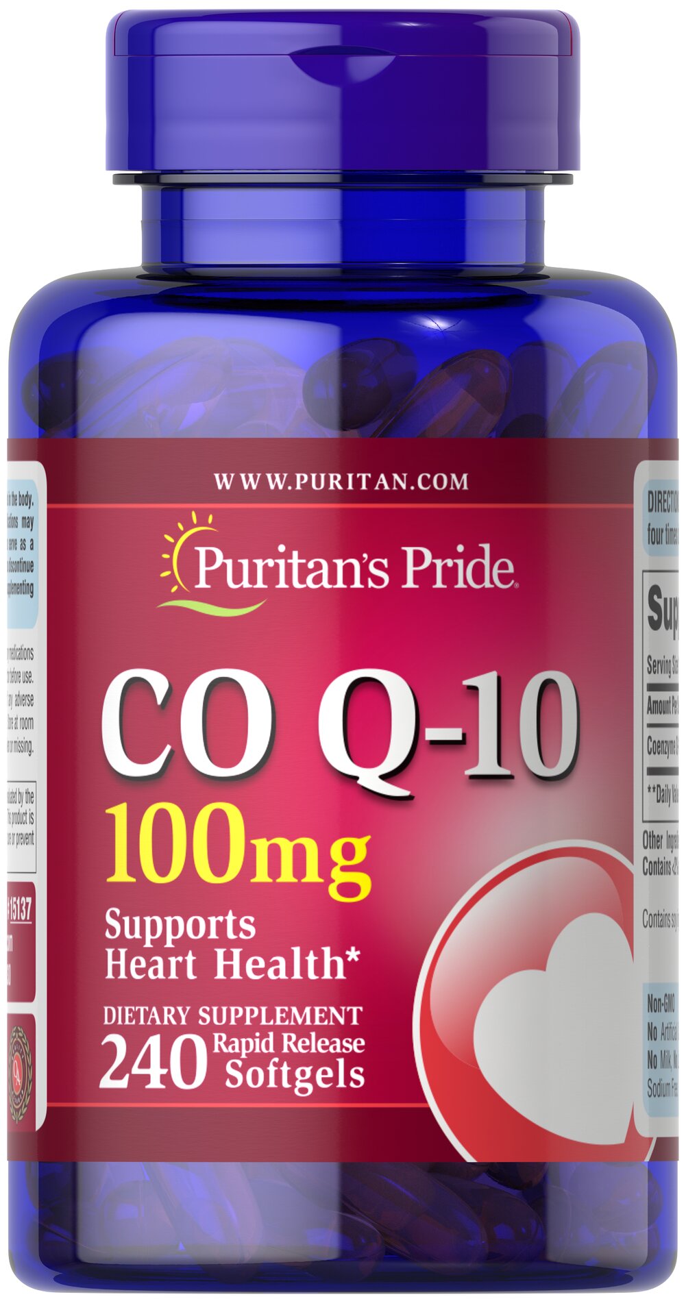 Co Q-10 100 mg （240 膠囊）