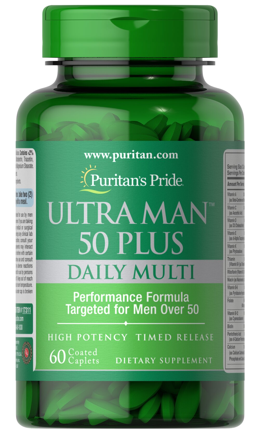 Ultra Man™ 50 Plus 男性綜合維他命 50歲以上