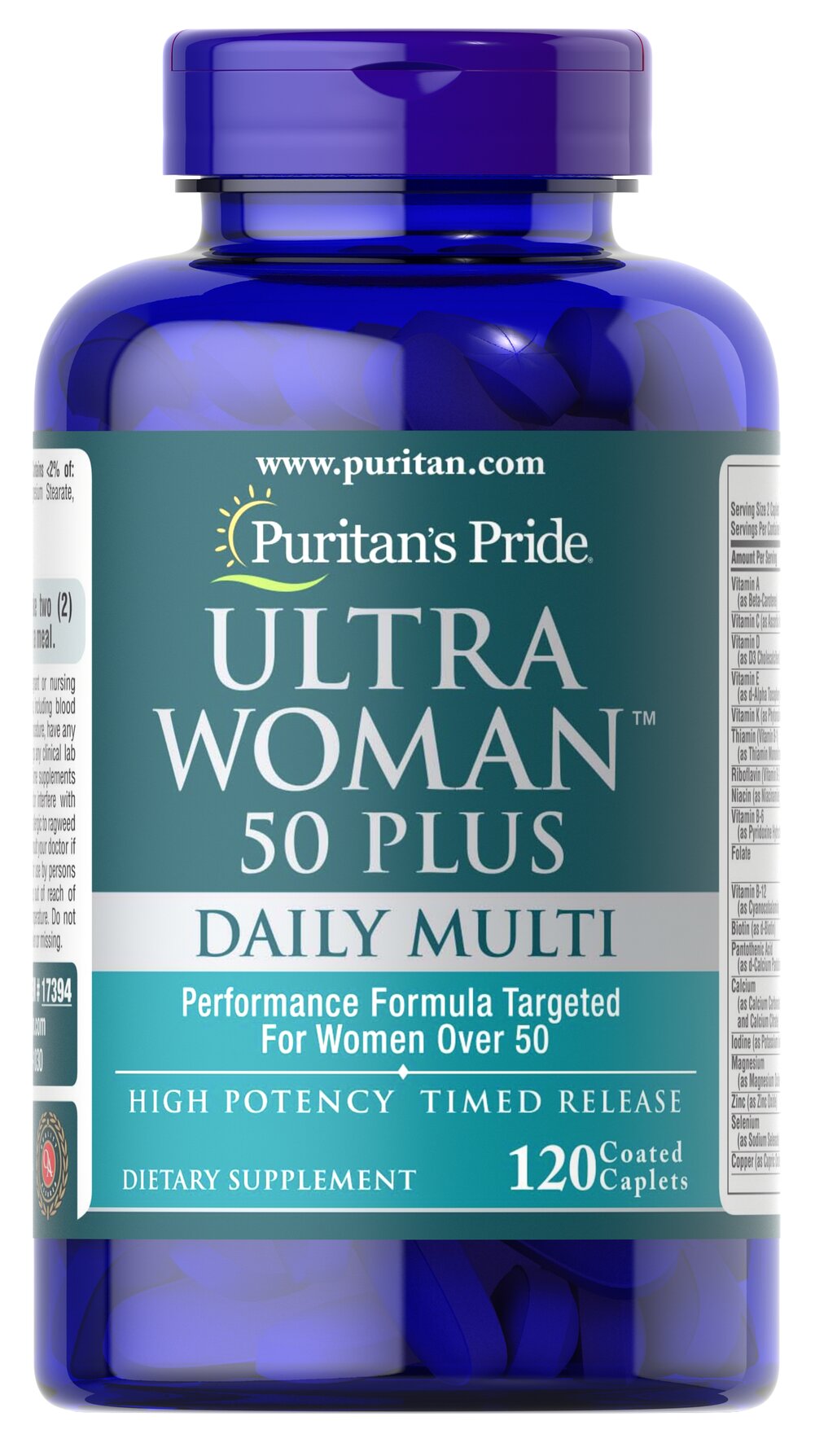 Ultra Plus 女性綜合維他命+鋅 50歲以上
