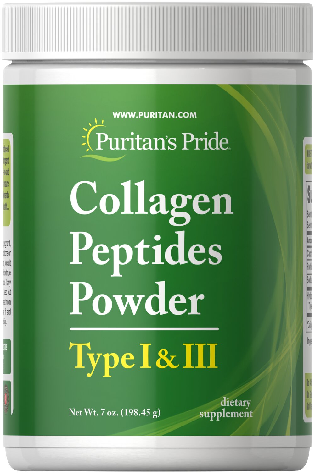 Collagen Peptides Powder Type I & III 水解膠原蛋白胜肽粉 I 型 和 III 型