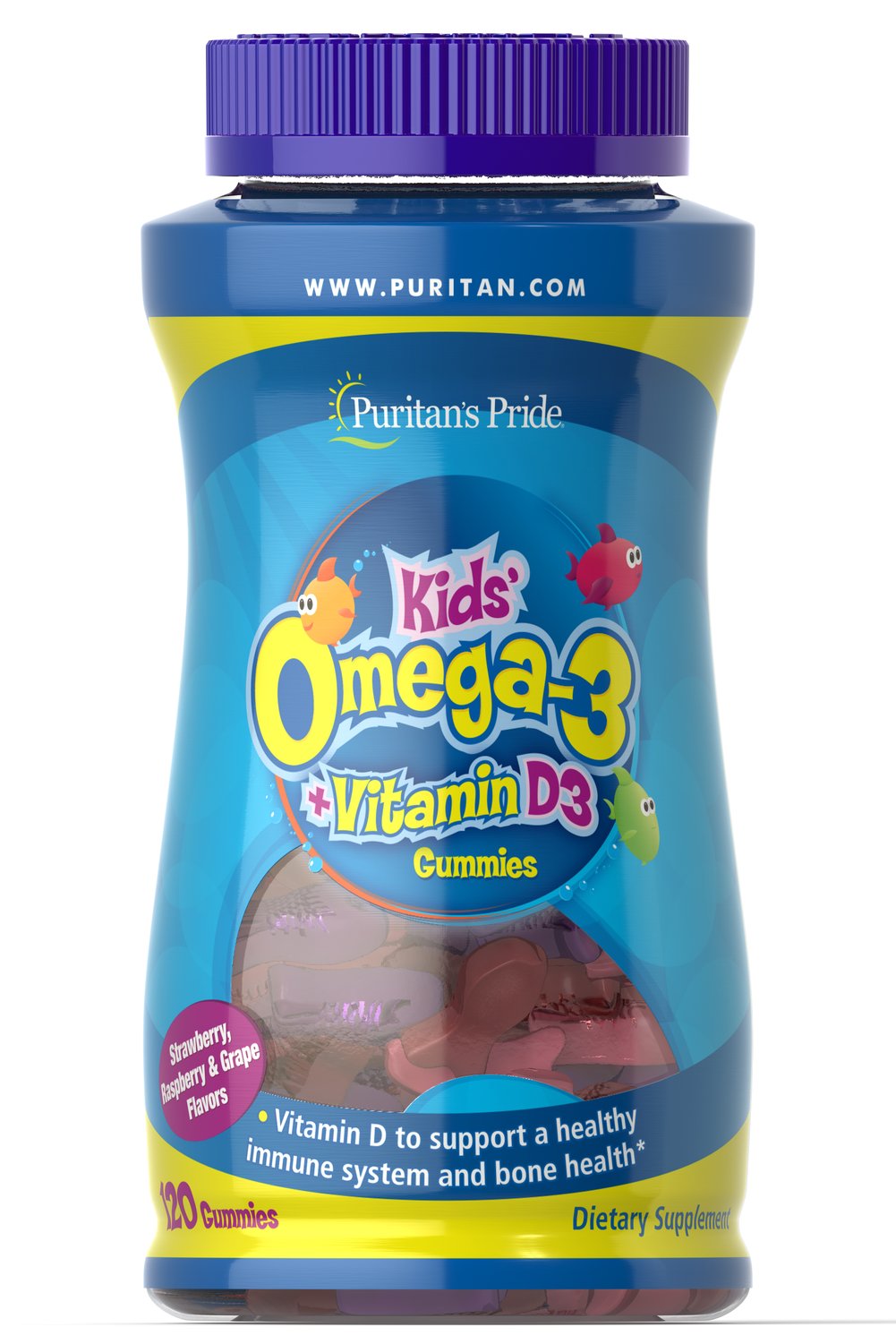  Children's Omega 3, DHA & D3 Gummies 兒童軟糖