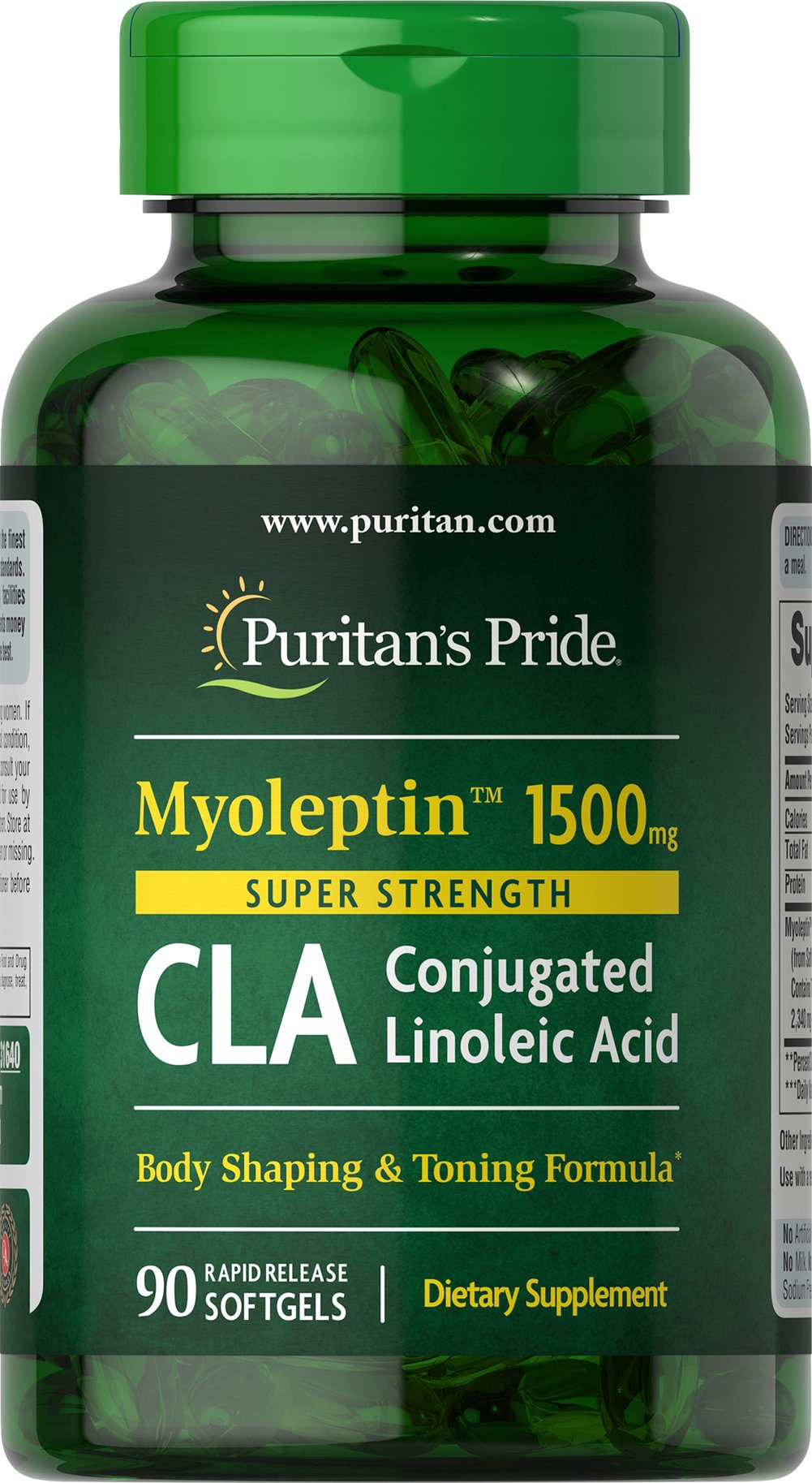 Super Strength Myo-Leptin  CLA 紅花籽油 非基轉 1500mg