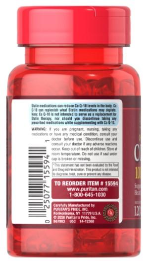 Co Q-10 100 mg （120 膠囊）