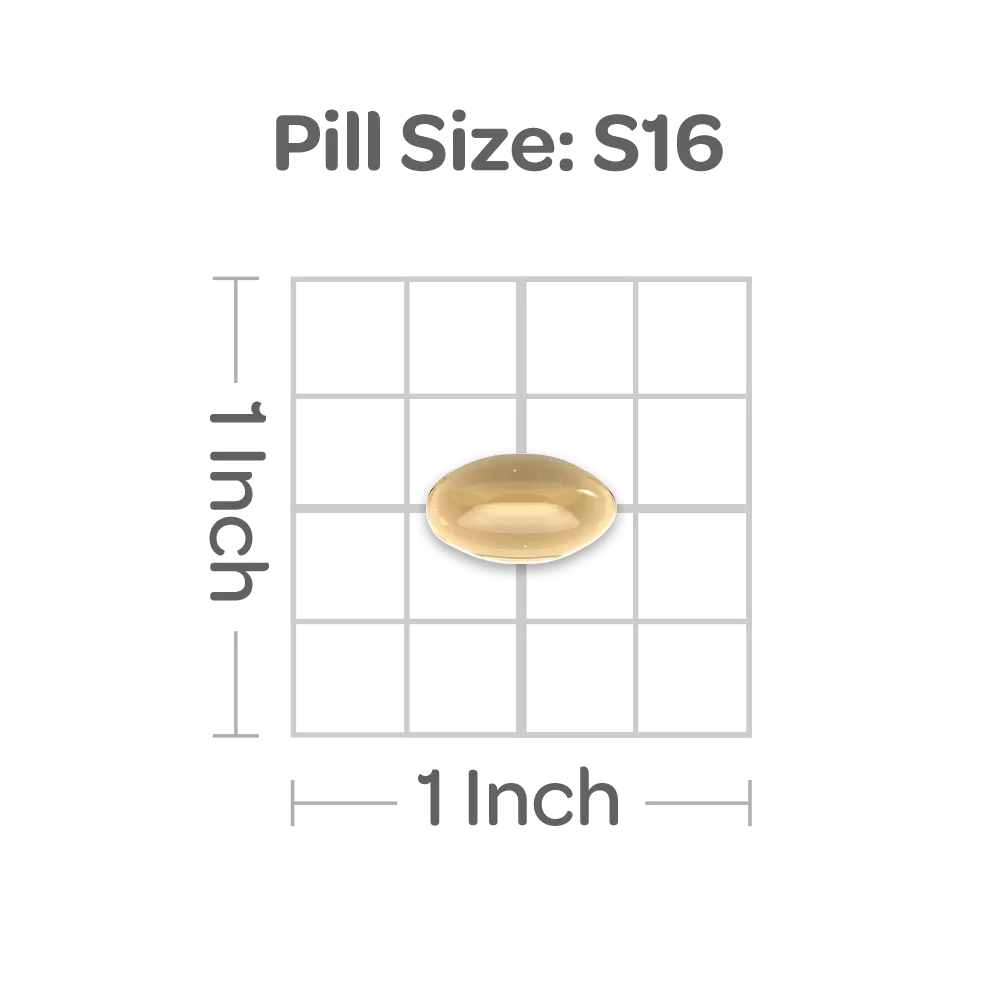 維他命D3 1000 IU (25 mcg) 100 Softgels