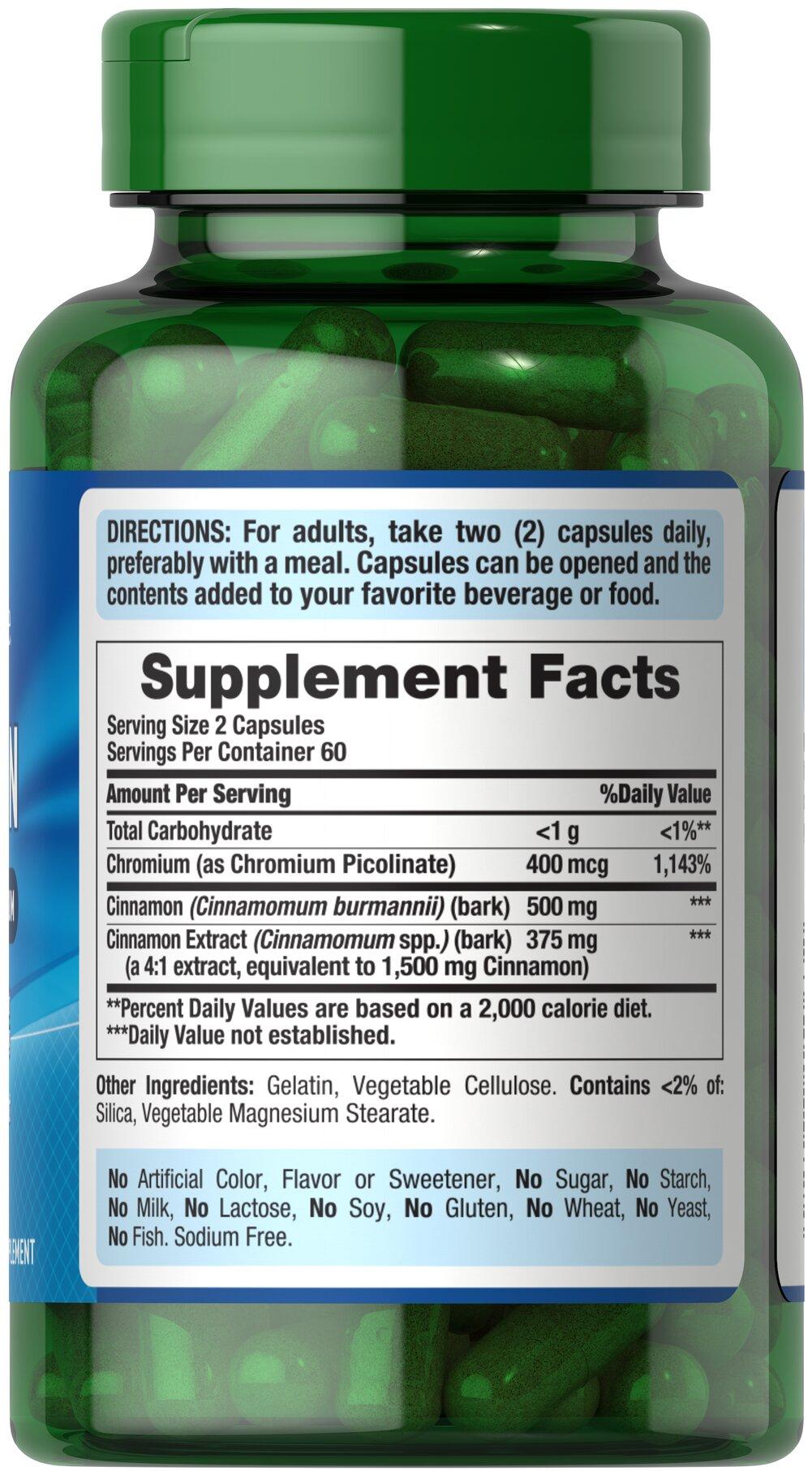 肉桂複合物與高濃度鉻