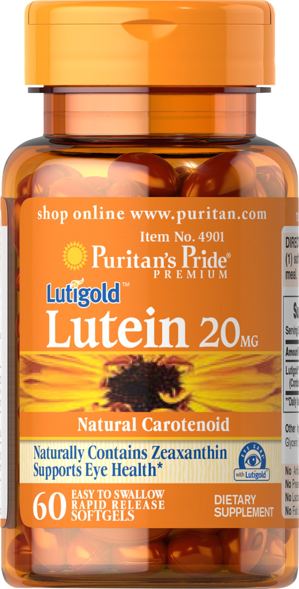 Lutein Bottle