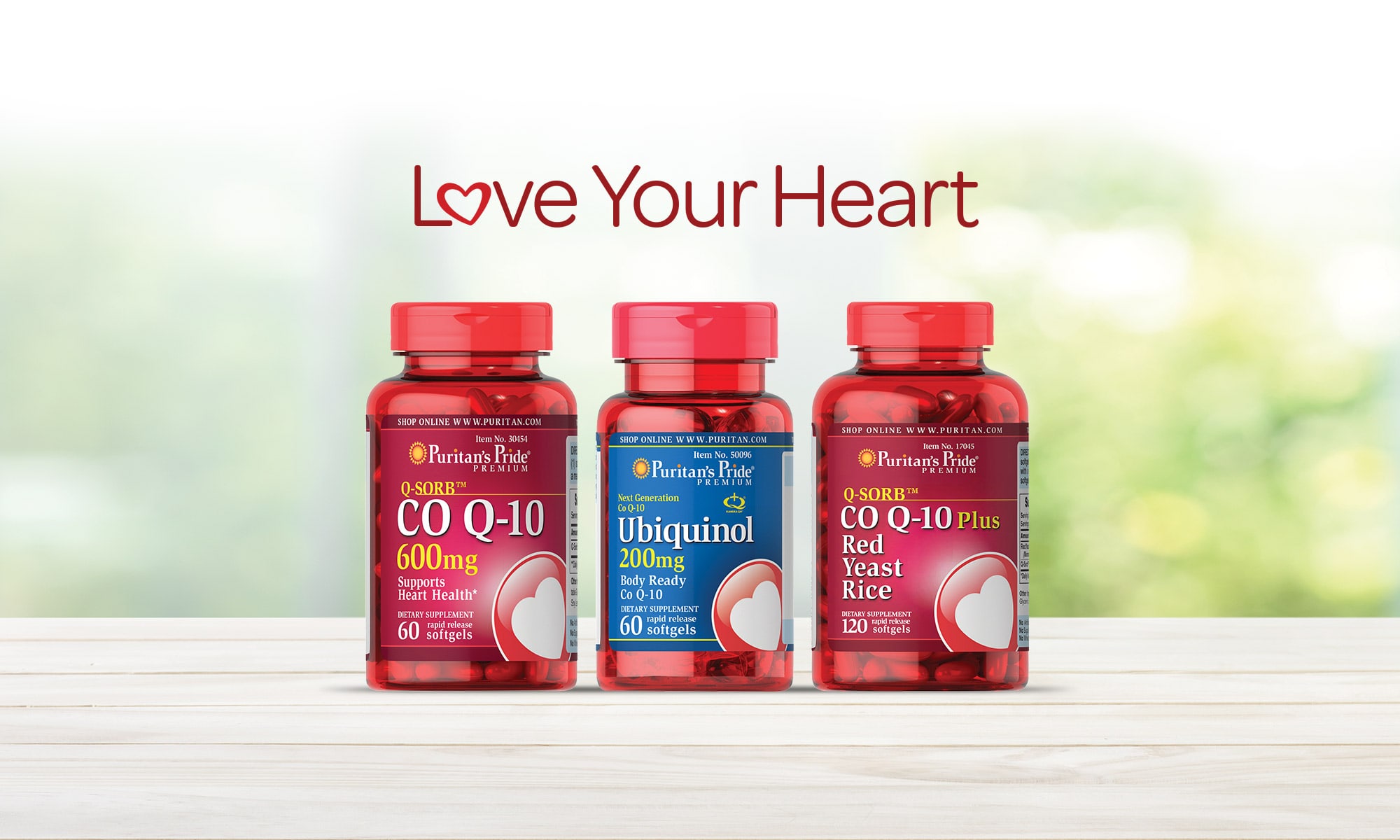 Love Your Heart. Shop All Co-Q10